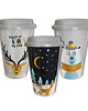 kubki Kubek porcelanowy z pokrywką silikonową jeleń 400 ml - stylowy prezent 2