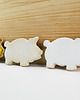 magnesy Ceramiczne magnesy - trzy małe świnki 1