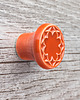 gałki do mebli Gałka do mebli pomarańczowo-brązowa, wz.3 2