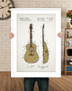 plakaty Gitara - patent - plakat vintage 2