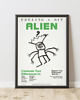 plakaty PLAKAT Alien retro poster dekoracja lata 80te prezent kosmita 2