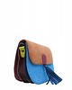 torby na ramię Torebka listonoszka zamszowa damska regulowany pasek kolorowa OLIVKA 1