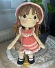 lalki Lalka 28cm Amigurumi wykonana na szydełku 1