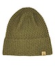 czapki i kapelusze męskie Oliwkowa Czapka Beanie z podwójnym brzegiem 3