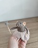 akcesoria różne Myszka Fiszka -Myszka wełna filc 2