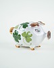 figurki i rzeźby Ceramiczna świnka skarbonka, portugalski design, lata 70, produkcja: Portugalia 1
