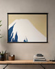 grafiki i ilustracje PLAKAT góra Fuji , retro ilustracja japońska, vintage grafika 2
