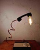 lampy stołowe Lampa stołowa telefoniczna Iskra Continental 70's 1