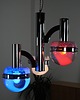 lampy wiszące Żyrandol Space Age, szkło Murano, lata 70, produkcja: Włochy 2