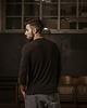 t-shirty męskie Koszulka longsleeve z guzikami wiskoza długi rękaw 3