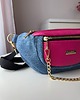 saszetka nerka Nerka Samba Fuchsia Denim jeans 1