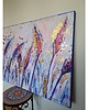 obrazy Obraz ręcznie malowany na płótnie 70x100 cm - Zimowy zachód słońca 4