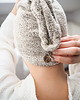 dodatki - łazienka - różne Lniany turban frotte dark natural 7