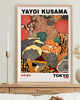 plakaty PLAKAT dekoracyjny las kropki abstrakcyjny grzyby Yayoi Kusama, poster 2