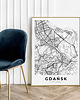 plakaty Plakat Mapa Gdańsk 1