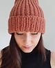 czapki damskie Czapka Beanie- wełna i alpak Czerwony Jak Cegła 1