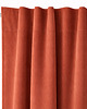 zasłony Welurowa zasłona w kolorze terakota 3