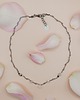 bransoletki z kamieni naturalnych Choker z Kamieni Księżycowych Kociego Oka i Kwarców 4