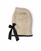 czapki damskie Balaclava Hoshi z kokardą wełna merino & baby alpaka  handmade 3