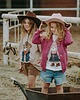 t-shirty dla dziewczynki T-shirt oversize Dakota Teddy 7