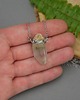 naszyjniki - inne Naszyjnik Talizman kryształ górski wire wrapping 2