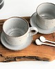 filiżanki Filiżanka ceramiczna Zestaw dla dwojga w stylu boho 4