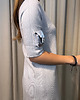 sukienki midi damskie Swetrowa sukienkia Grigio 2