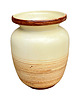 wazony Ceramiczny wazon VEB Haldensleben, Niemcy, lata 50. 1