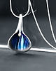 kolczyki wire wrapping Srebrny wisiorek Kalia 1