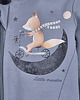 bluzy dla niemowlaka Bluza dresowa SPACE TOUR z bawełny organicznej dla chłopca  2