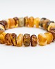 bransoletki z kamieni naturalnych Bransoletka z bursztynu bałtyckiego - bransoletka talarkowa 1
