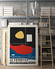 grafiki i ilustracje Le Corbusier plakat wystawowy 1
