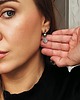 kolczyki srebrne Srebro i perły- kolczyki wiszące. 3
