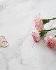 pierścionki złote Rose Gold Plated Hexagon Shape Ring 3