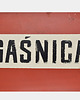 plakaty Plakat Tablica informacyjna GAŚNICA, Polska, lata 70. 8