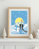 plakaty PLAKAT Zima Muminków Muminki ilustracja 1