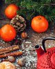 świeczniki i świece Dyfuzor zapachowy "Orange Winter Tea", zapach zimowej herbaty-100ml 2