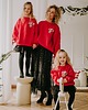 bluza bez kaptura damska Bluza oversize Santa Teddy dla mamy i taty 1