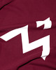 bluza z kapturem damska Bluza Burgundy Flow Longsleeve UNISEX 2