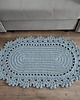 dywany Dywan owalny szydełkowy ze sznurka 55cmx90cm 1