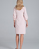 sukienki midi damskie Elegancka sukienka koszulowa midi z bufiastymi rękawami i guzikami - M849 1