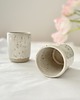 filiżanki Ceramiczna czarka, kubek - przepiórcza biel 4