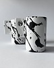 kubki Kubeczek #05 /white and black, 100ml/z serii Architecture 2