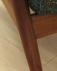 fotele Fotel zielony melanż, duński design, lata 70, produkcja: Dania 9