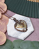 wisiory Miedziany wisiorek wire wrapping z agatem z Botswany #456 3