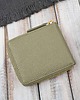 portfele damskie Portfel damski skórzany mały zielony poziomy z ochroną RFID KV-04-GR 7