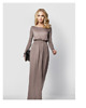 sukienki maxi damskie Sukienka MAXI LONG długa do ziemi capuccino 1