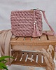 torby na ramię Torebka ze sznurka City bag - różowe złoto 1