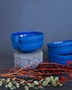 kubki i filiżanki Niebieska porcelanowa filiżanka SO BLUE 4
