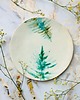 patery i talerze Talerz ceramiczny Tańczące paprocie 2